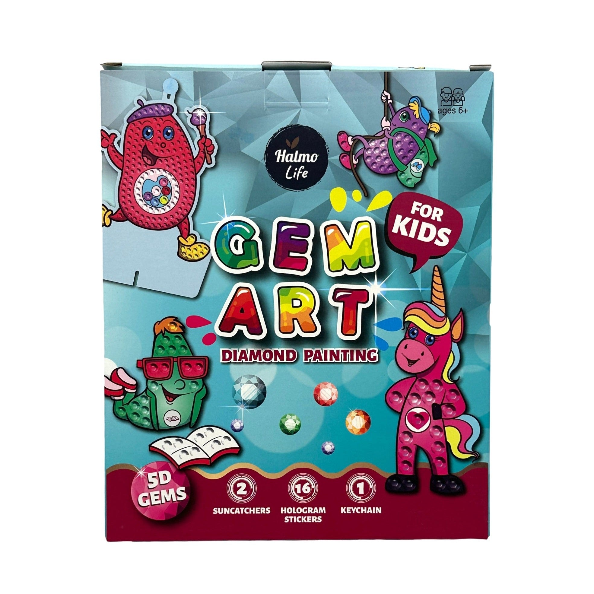 A Gem Art Diamond Painting kit for kids.